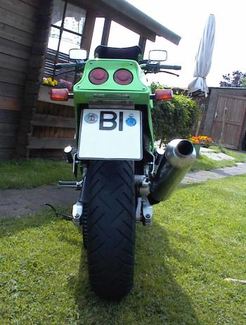 Kawasaki GPZ 900R von "Mad Max"