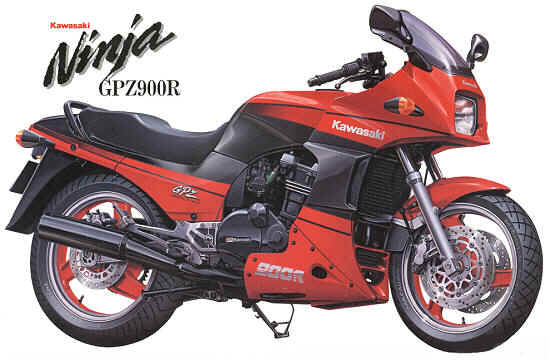 Kawasaki GPZ 900R A7 Modell 1990