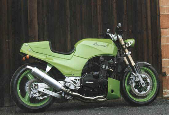 Kawasaki GPZ 900R Umbau von UK-Motoparts