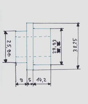 Buchse Kettenradträger 84-89.webp