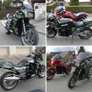 Wurstblinker - Meine GPZ 900r