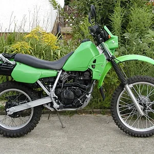 Kawasaki KL 250 - Viertakter, schwer, lahm, Drecksmühle!