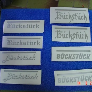 Dann kam die Frage :welcher Schriftzug???