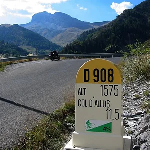 Alles wichtige steht auf dem Km-Stein...