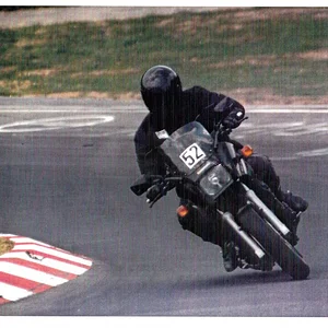 Nürburgring 1993 Nordschleife Sicherheitstraining der Zeitschrift Motorrad-Action-Team. War echt geil. Ne Menge dazu gelernt