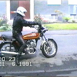 KH 500 bei der Abfahrt