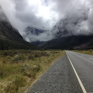 Auf dem Weg zum Milford Sound