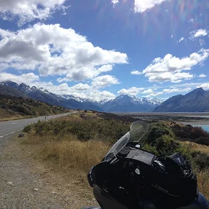Am Lake Pukaki Richtung Mount Cook