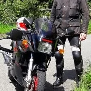 erste Ausfahrt, ich glaube ich brauche neue Klamotten :-)