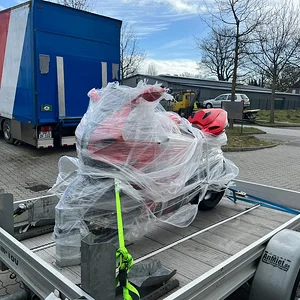 Das Einwickeln hat begrenzt gehalten, zumindest vorn blieb alles Trocken