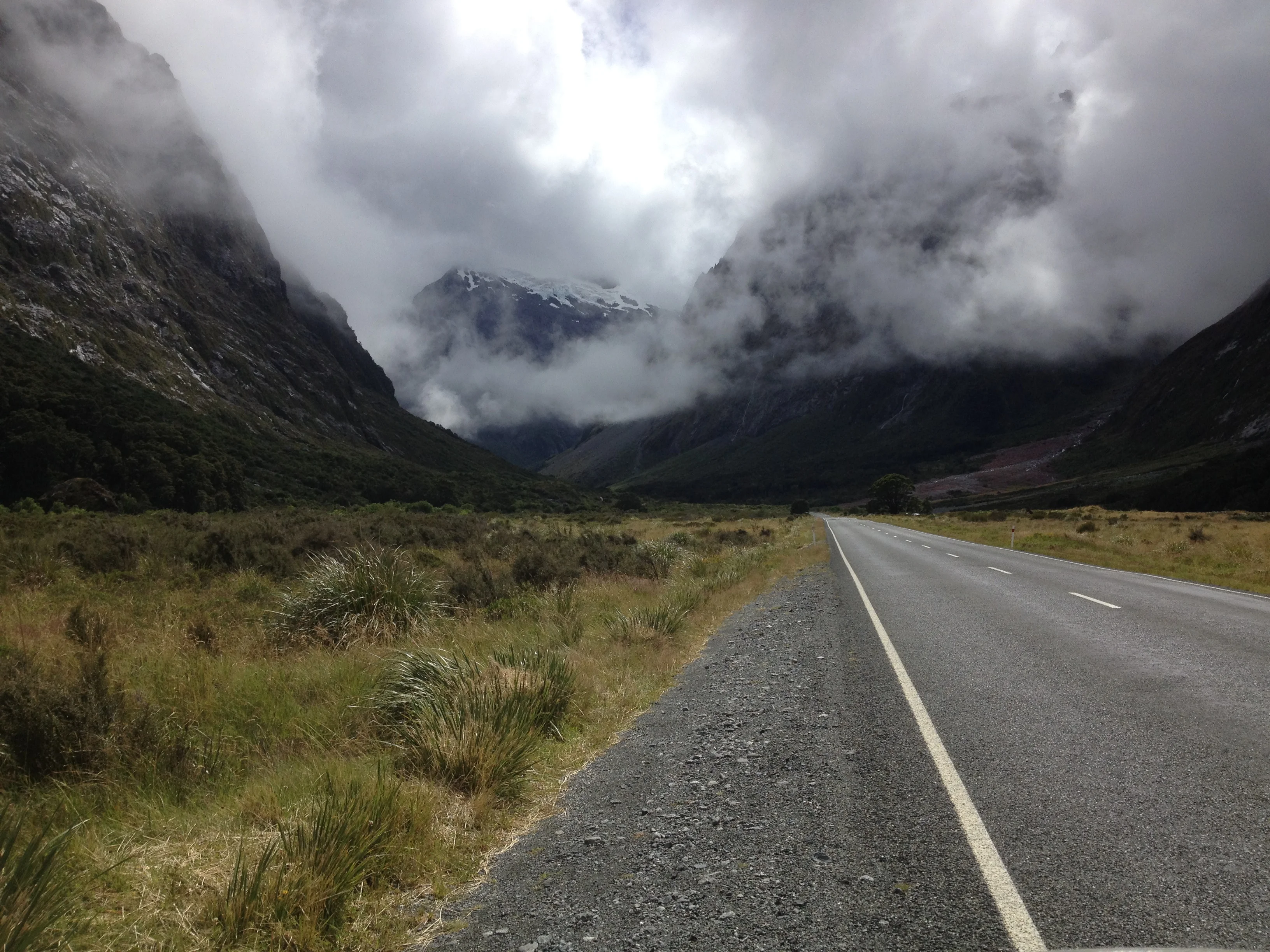Auf dem Weg zum Milford Sound
