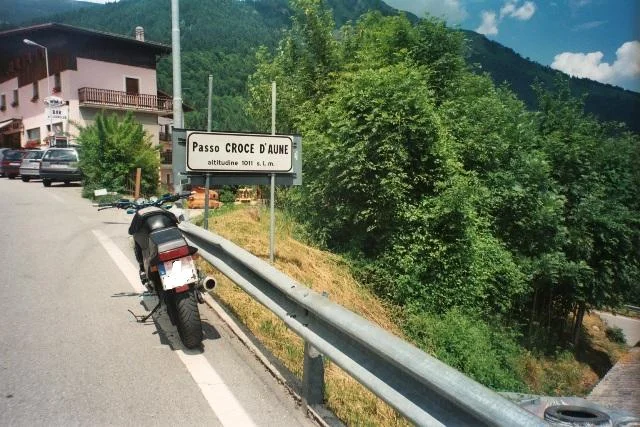 Croce D'Aune Pass (I) Juni 2003