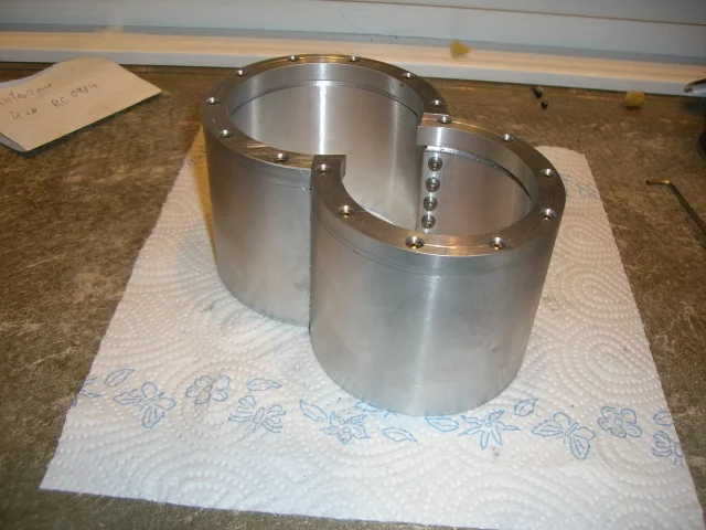Der Rohbau vom Instrumentengehäuse