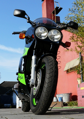 GPZ 900R Ralf Vorne