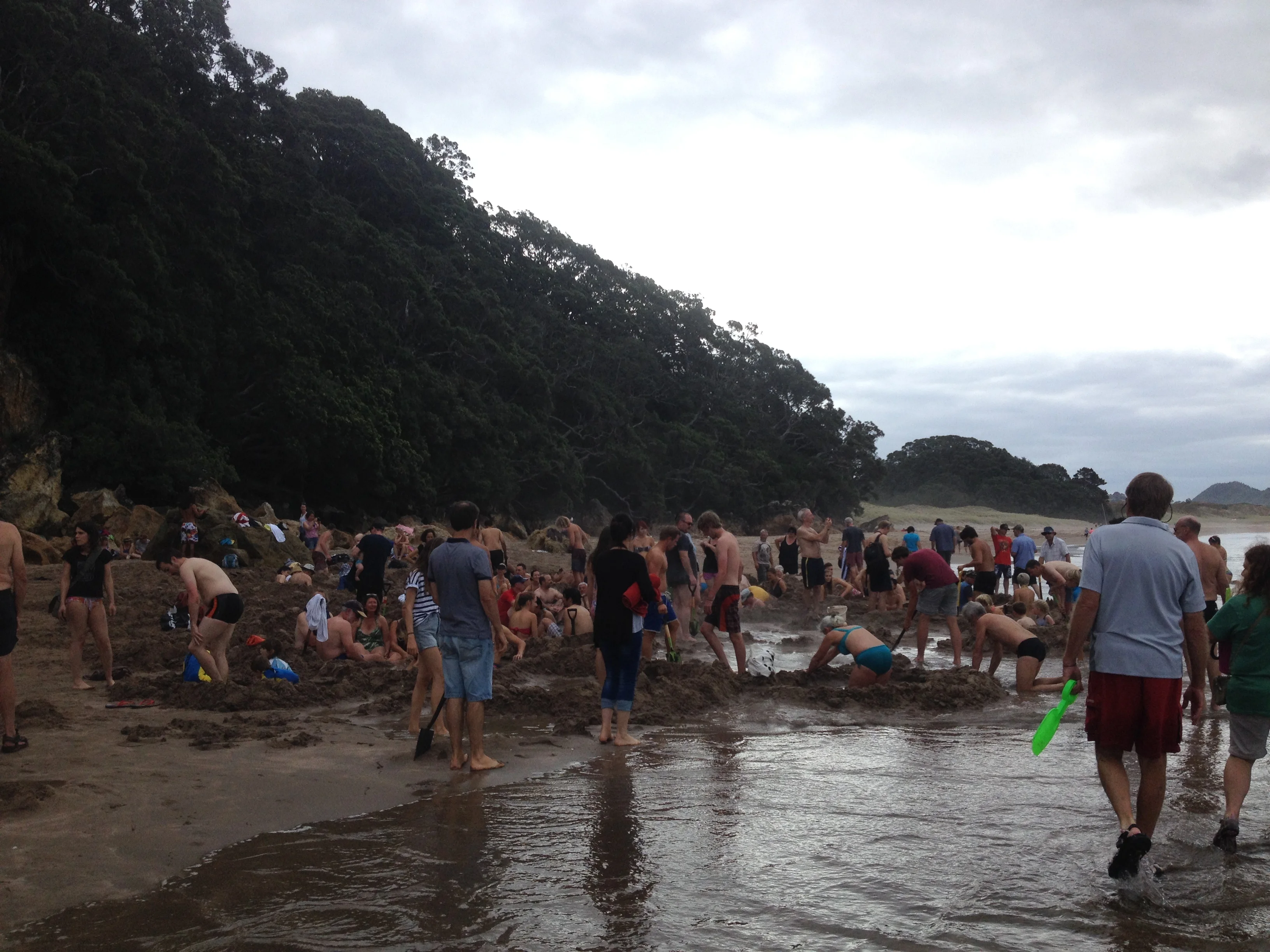 Hotwater Beach, bis 60°C warm