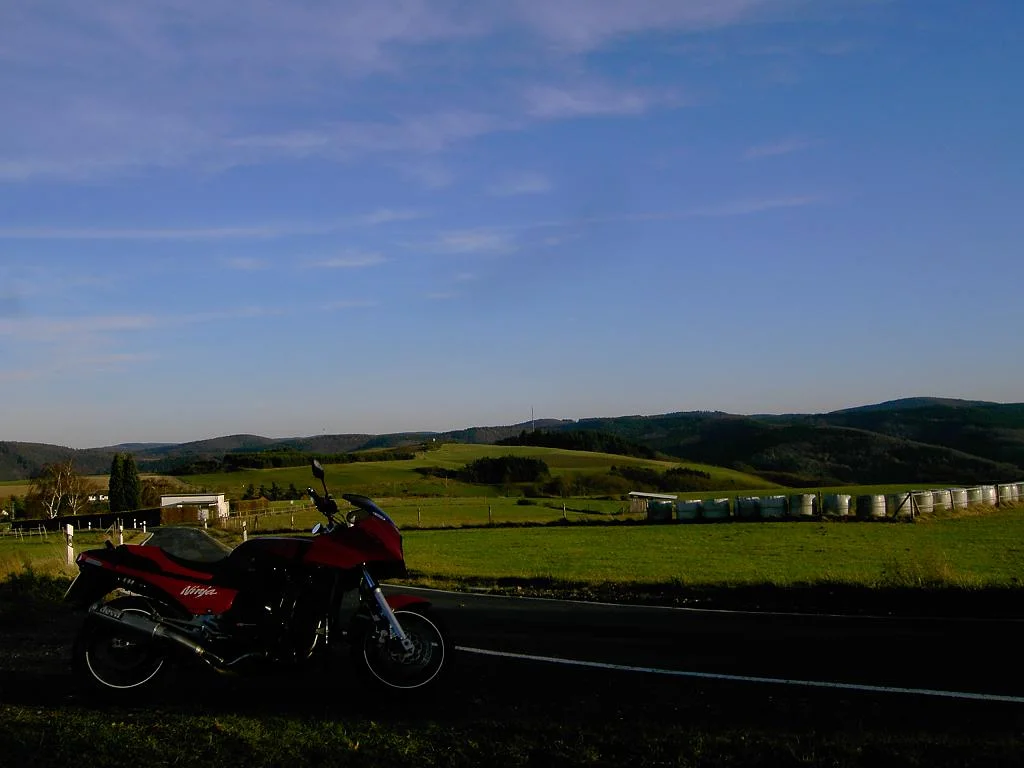 Kaiserwetter im November,  Harscheid - Sierscheid