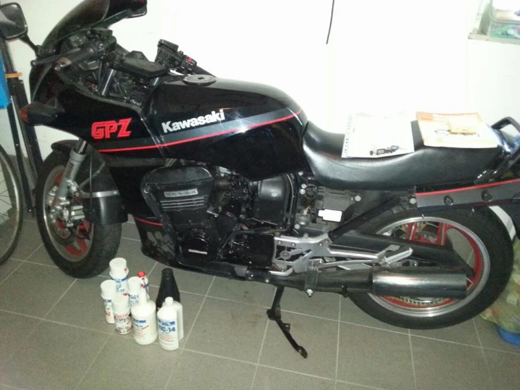 so stand Sie bei meinem Kumpel in der Garage und hat auf mich gewartet
