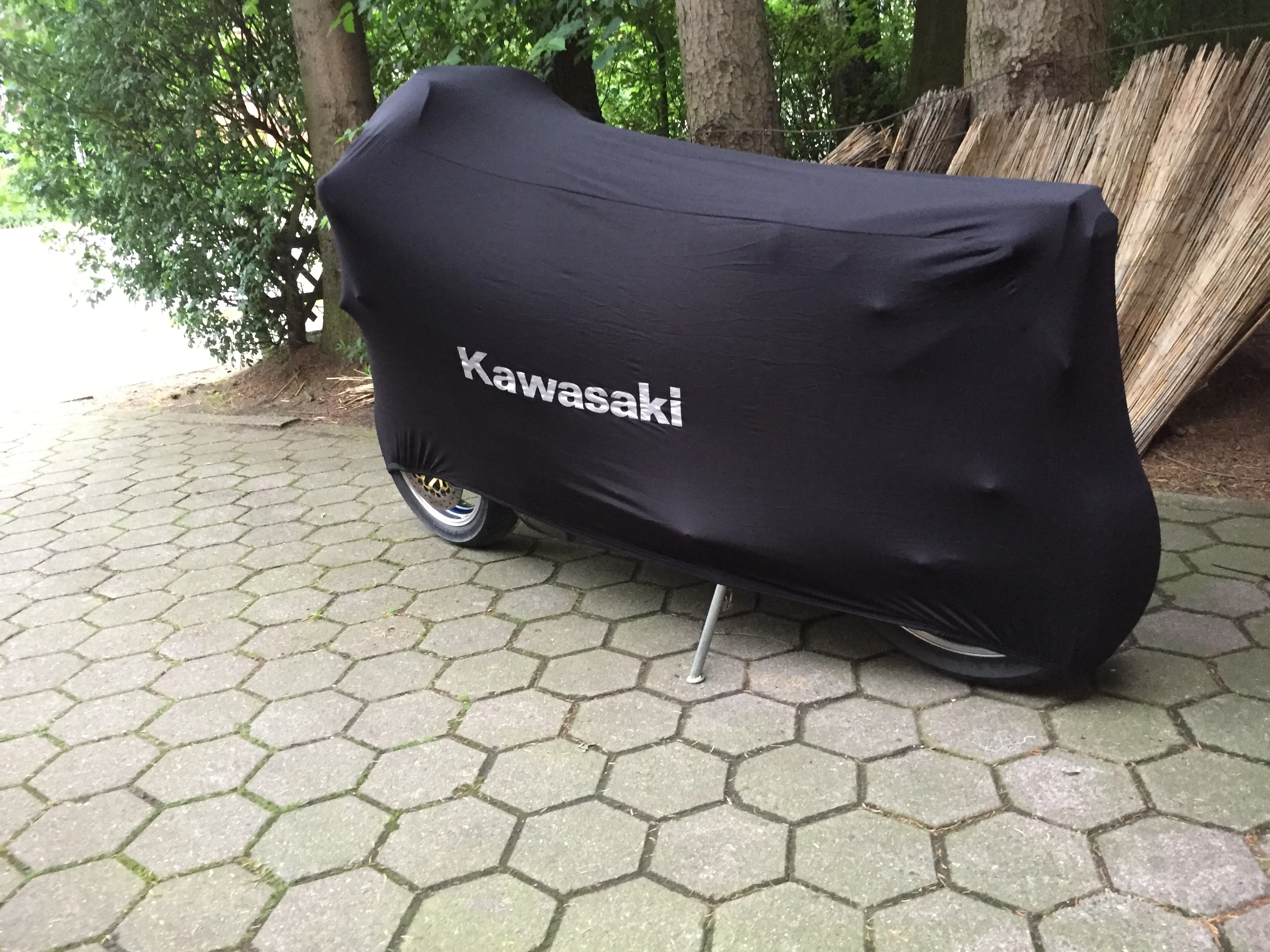 unter einer Original Kawasaki Abdeckhaube