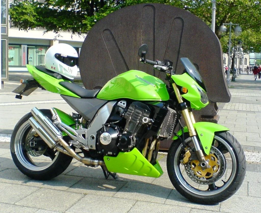 Z 1000 Heck  clean ohne Gepäckträger - noch schön aber unpracktisch