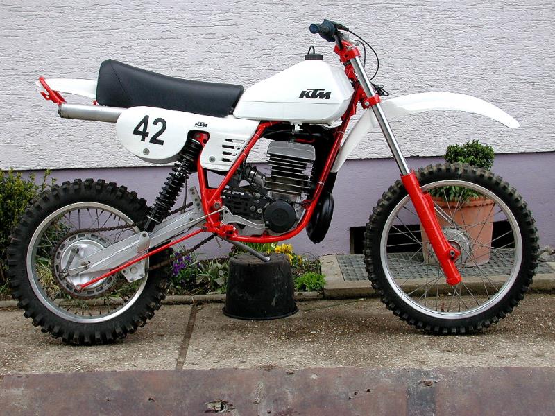 KTM 420 - Zweitakter, restauriert, Baujahr Mitte 80er