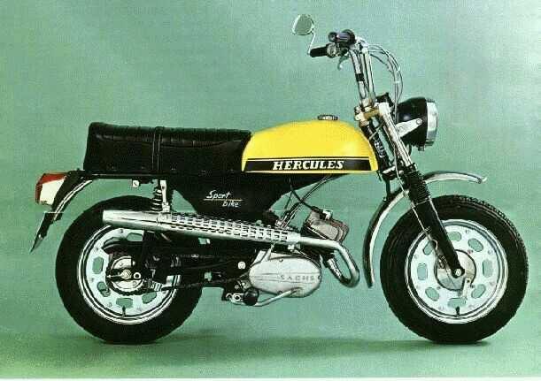 Hercules Sportbike Mokick - Anfang der Karriere ;)